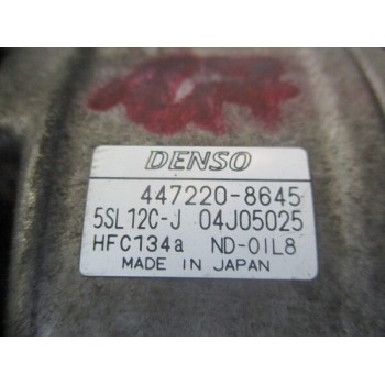 Compressore A-C  - Alfa Romeo 147 - 1.9 Jtd - Anno 2005 - 2007 - Denso - Cod  4472208645