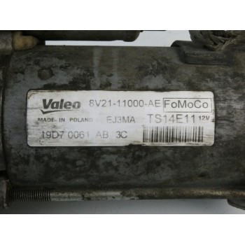 MOTORINO AVVIAMENTO - FORD FIESTA MK6 - 1,5 TDCI - 55KW - ANNO 2008 - 2017 - VALEO - COD 8V2111000AE