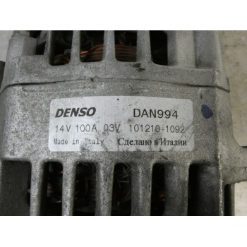 ALTERNATORE - FIAT BRAVO 198 - 1,6 MJT - ANNO 2007 - 2014 - DENSO - COD DAN994