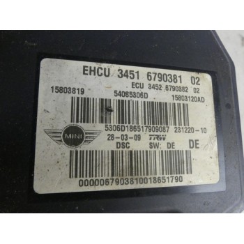 POMPA ABS - MINI COOPER R56 - 1,6 BENZINA - ANNO 2007 - 2013 - TRW - COD 679038102