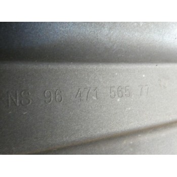 GRIGLIA CENTRALE PARAURTI ANTERIORE - CITROEN C3 MK1 - ANNO 2002 - 2010 - COLORE AZZURRO - COD 9647156577