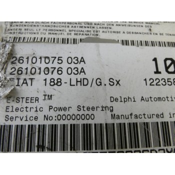 PIANTONE STERZO ELETTRICO - FIAT PUNTO 188 - ANNO 1999 - 2011 - DELPHI - COD 26101075