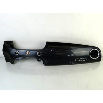 PLANCIA CENTRALE CRUSCOTTO - FIAT 500 - ANNO 2007 - 2012 - COLORE BLU - COD 51803289