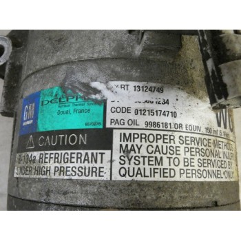 COMPRESSORE ARIA CONDIZIONATA - OPEL ASTRA H - 1,4 BENZINA - ANNO 2004 - 2011 - DELPHI - COD 13124749