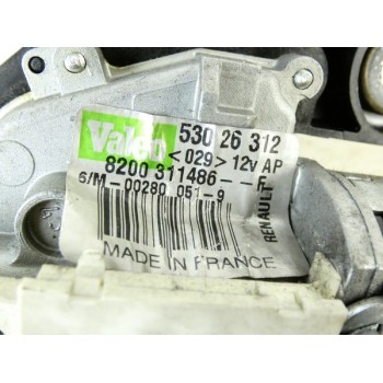 MOTORINO TERGICRISTALLO POSTERIORE - RENAULT CLIO MK3 - ANNO 2005 - 2013 - VALEO - COD 8200311486