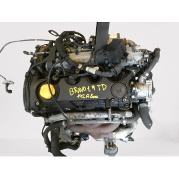 COD MOTORE 192A8000 - MOTORE SEMICOMPLETO - FIAT BRAVO - 1,9 MJT - 88KW - 120CV - ANNO 2007 - 2014 - IMPIANTO BOSCH - COD 044501